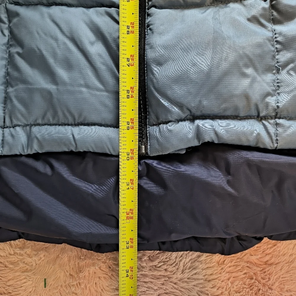Northern Expedition Reversible Feather Down Filled‎ Quilted Puffer Coat S…